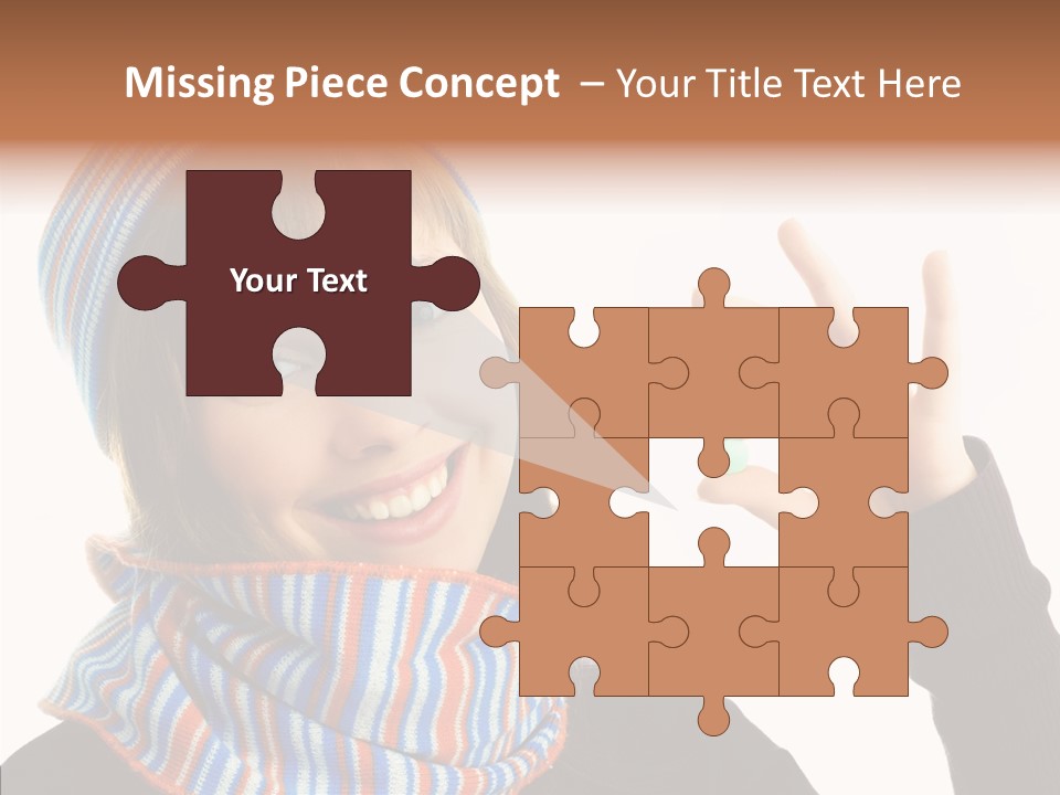 Health Healthy Portrait PowerPoint Template