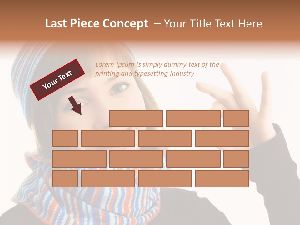 Health Healthy Portrait PowerPoint Template