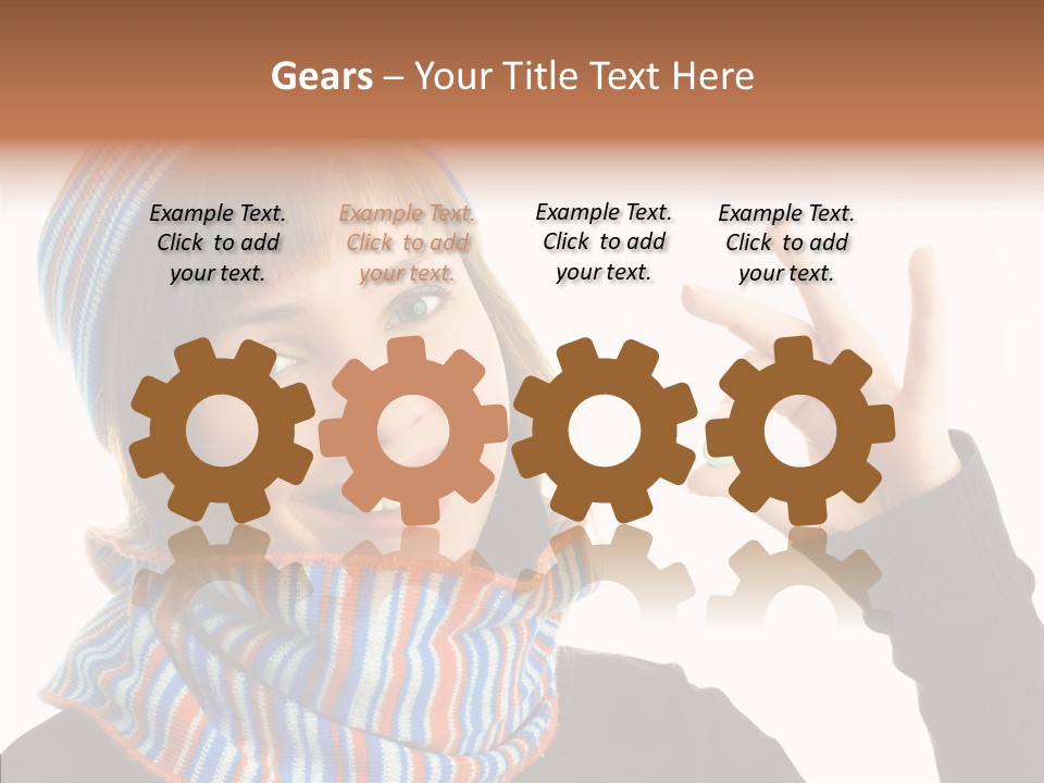 Health Healthy Portrait PowerPoint Template