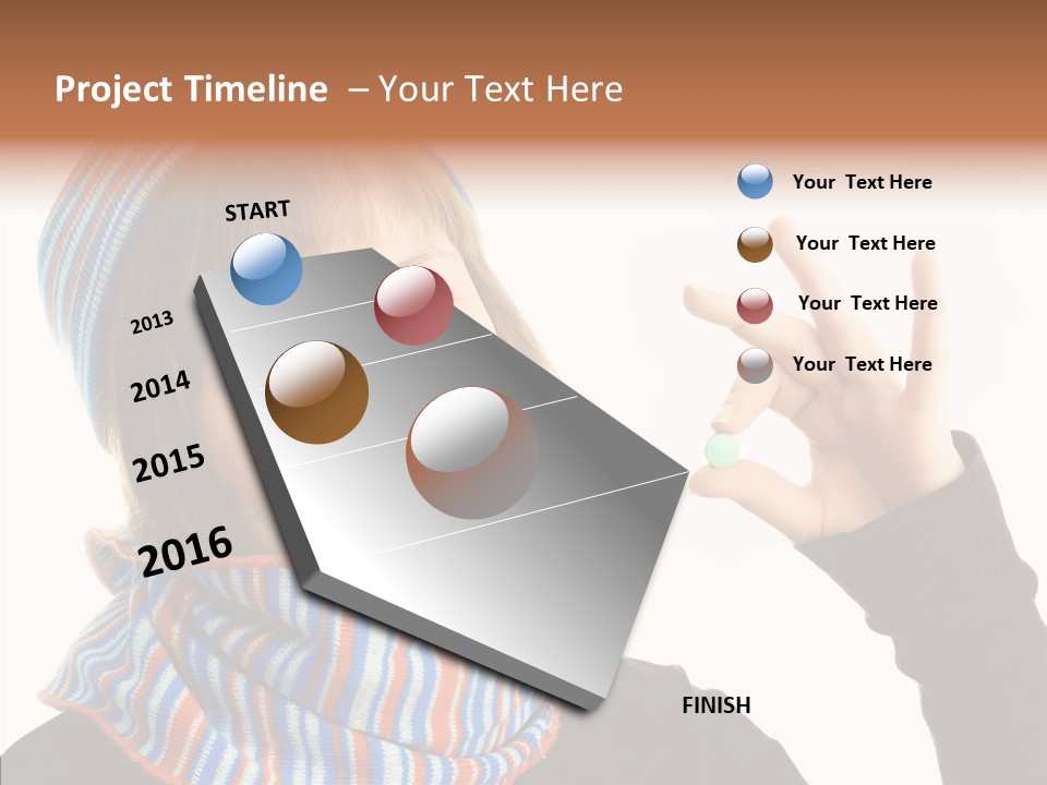 Health Healthy Portrait PowerPoint Template