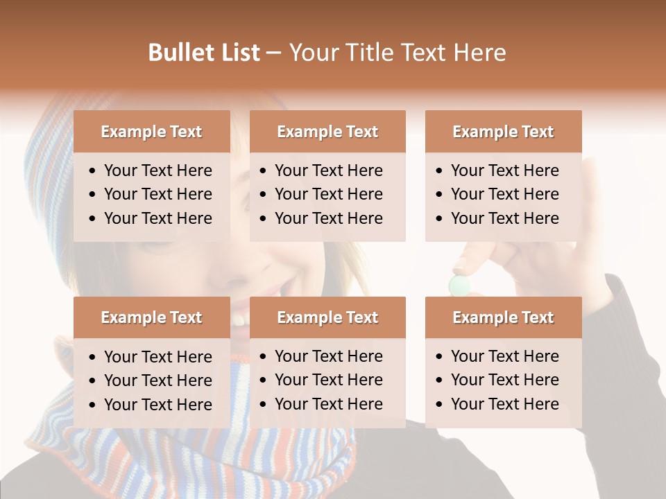 Health Healthy Portrait PowerPoint Template