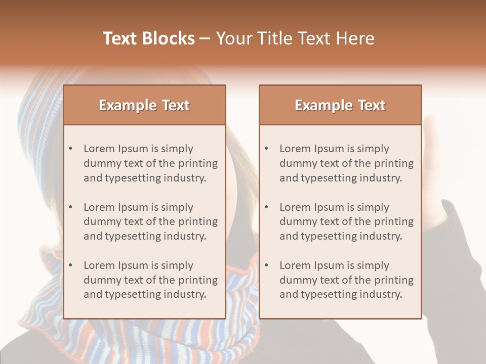 Health Healthy Portrait PowerPoint Template