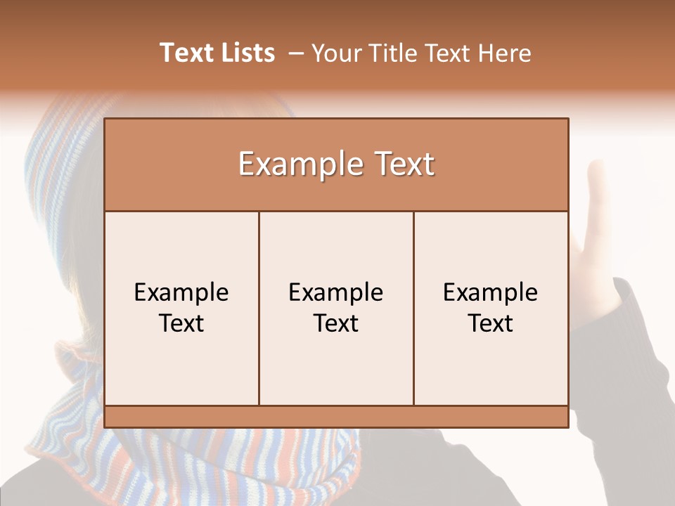 Health Healthy Portrait PowerPoint Template