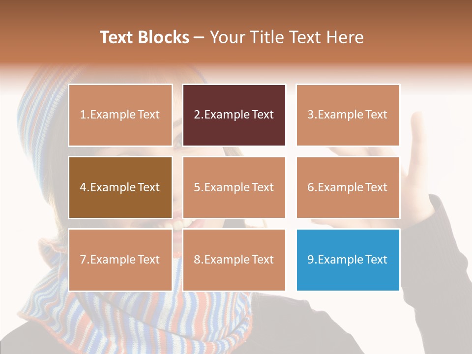 Health Healthy Portrait PowerPoint Template