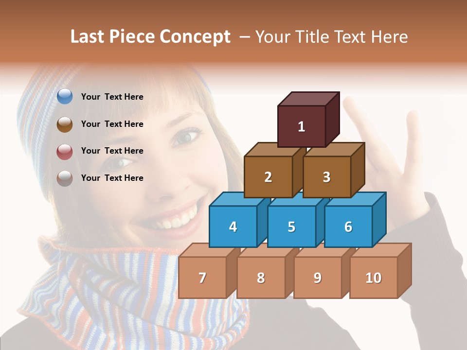 Health Healthy Portrait PowerPoint Template