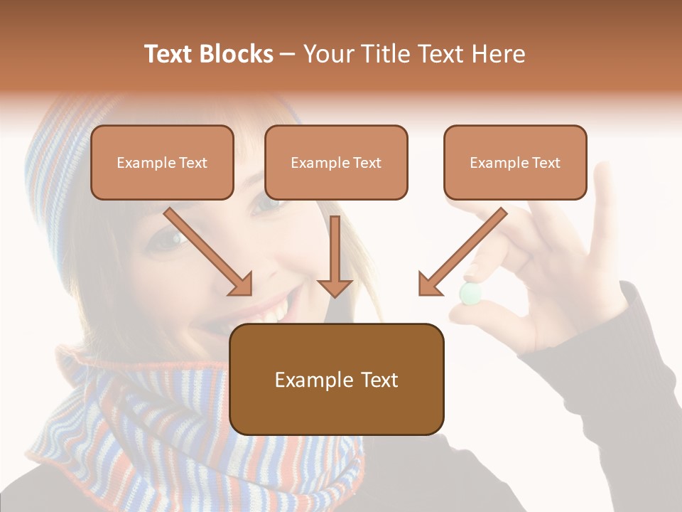 Health Healthy Portrait PowerPoint Template