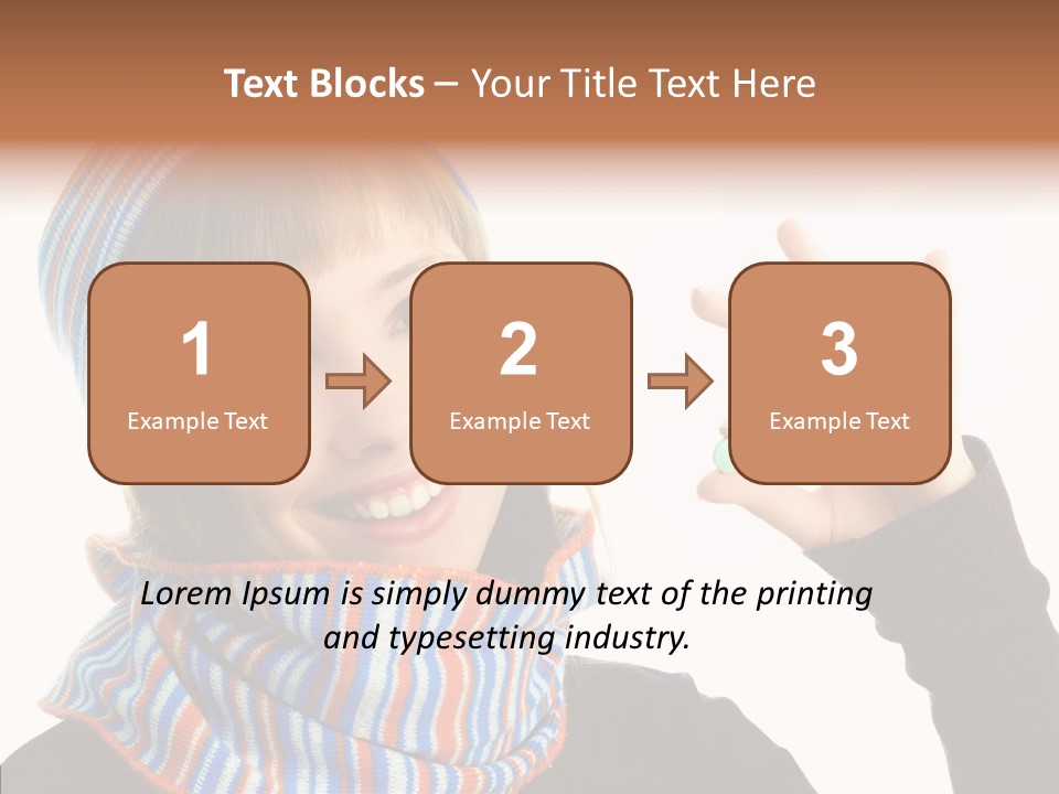 Health Healthy Portrait PowerPoint Template