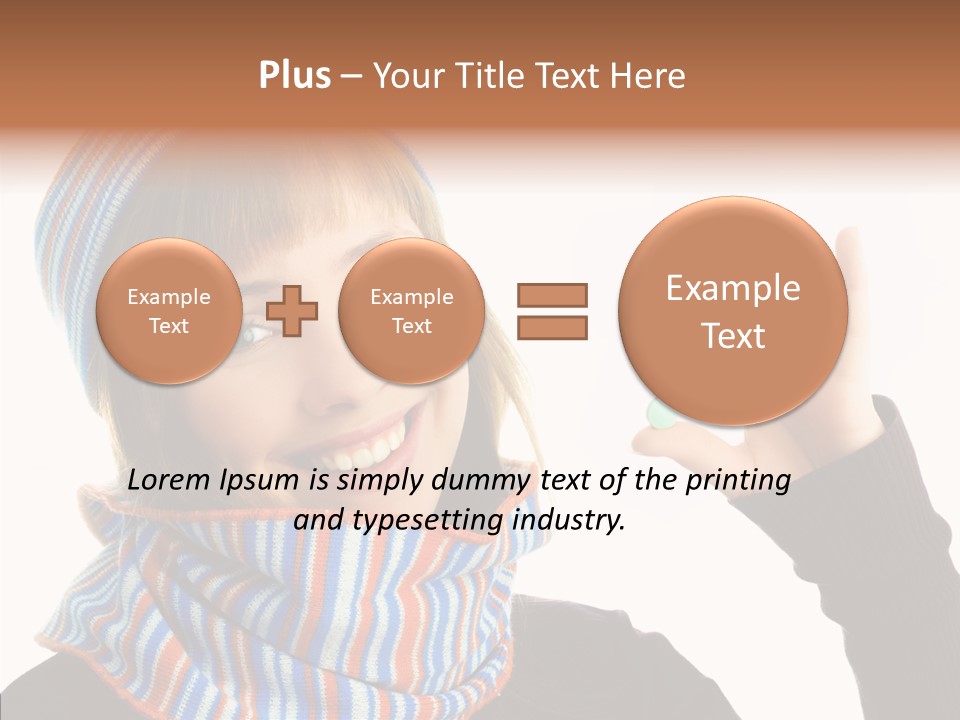 Health Healthy Portrait PowerPoint Template