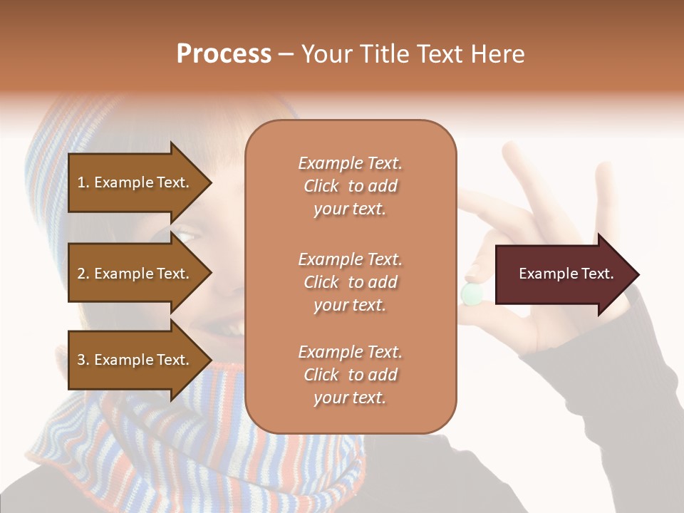 Health Healthy Portrait PowerPoint Template