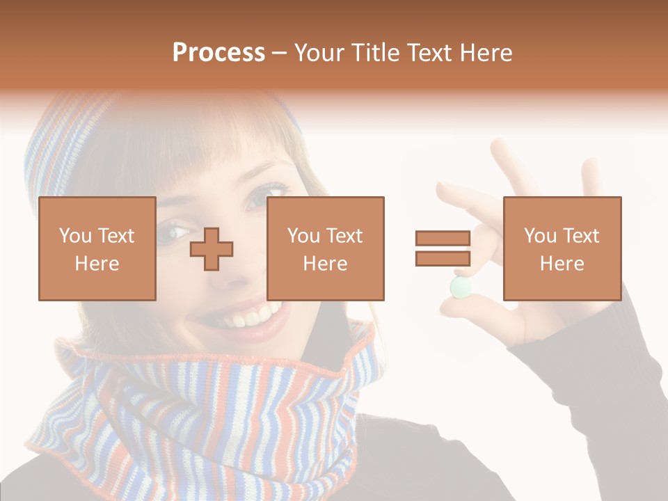 Health Healthy Portrait PowerPoint Template