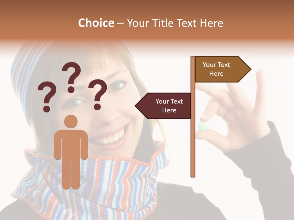 Health Healthy Portrait PowerPoint Template