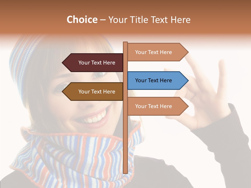 Health Healthy Portrait PowerPoint Template