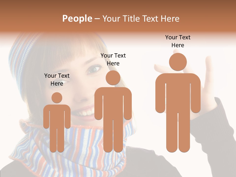 Health Healthy Portrait PowerPoint Template