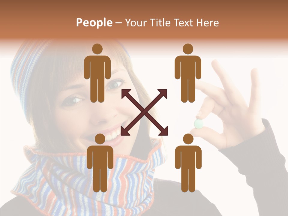 Health Healthy Portrait PowerPoint Template