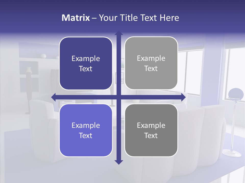 Decor Lifestyle Armchair PowerPoint Template