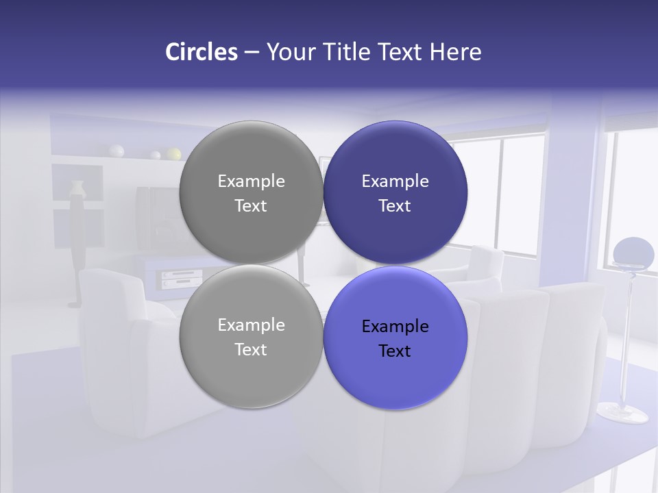 Decor Lifestyle Armchair PowerPoint Template