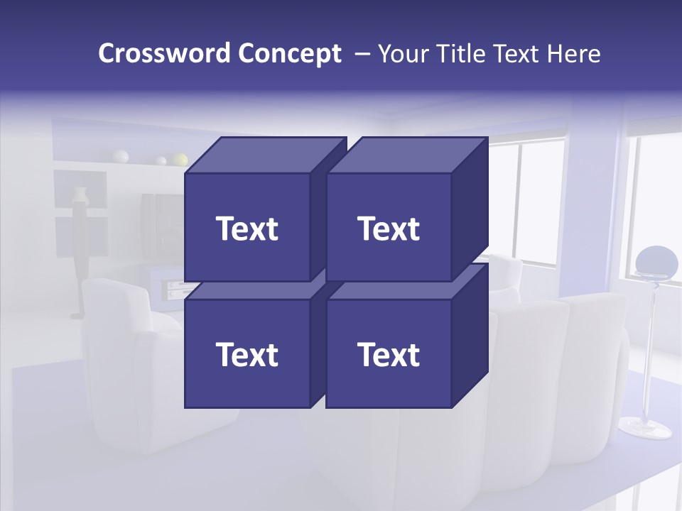 Decor Lifestyle Armchair PowerPoint Template