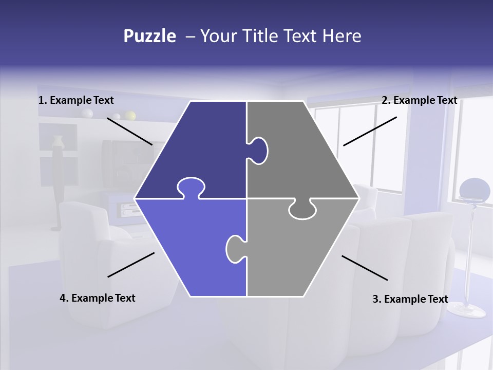 Decor Lifestyle Armchair PowerPoint Template