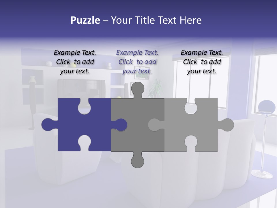 Decor Lifestyle Armchair PowerPoint Template