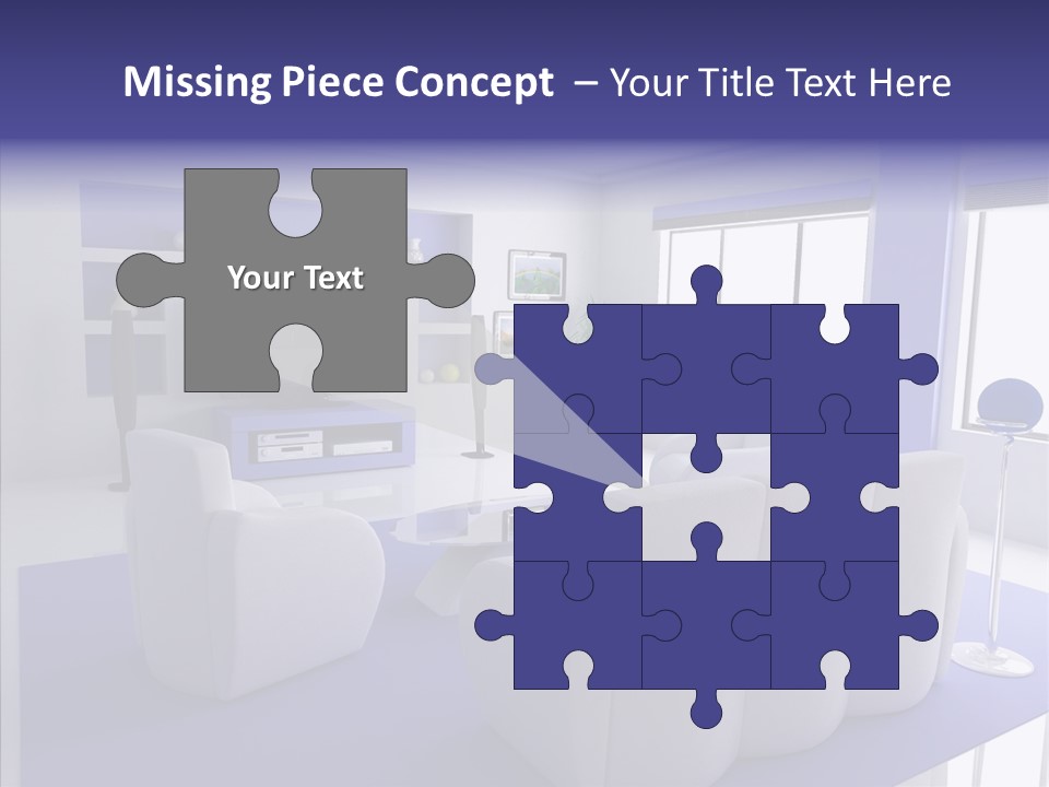 Decor Lifestyle Armchair PowerPoint Template