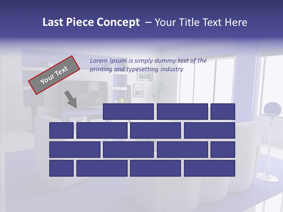 Decor Lifestyle Armchair PowerPoint Template