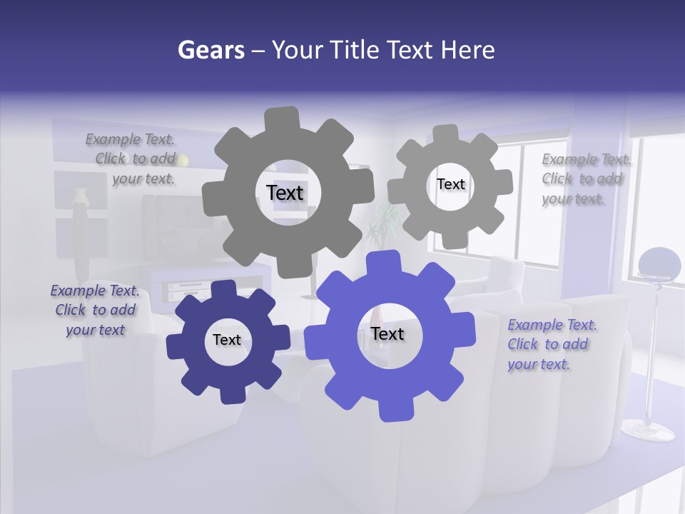 Decor Lifestyle Armchair PowerPoint Template