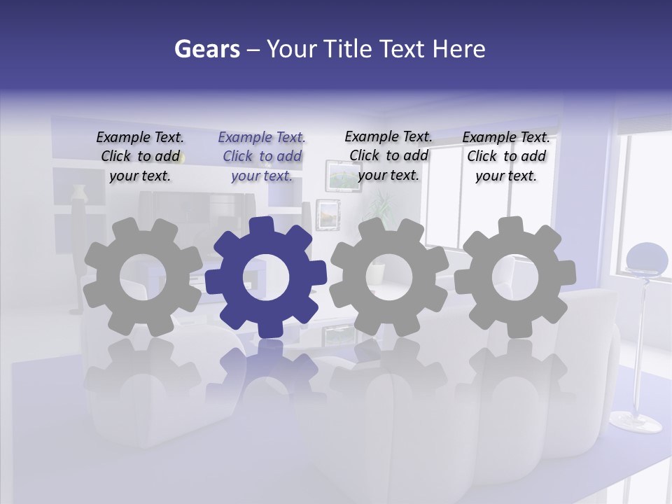 Decor Lifestyle Armchair PowerPoint Template