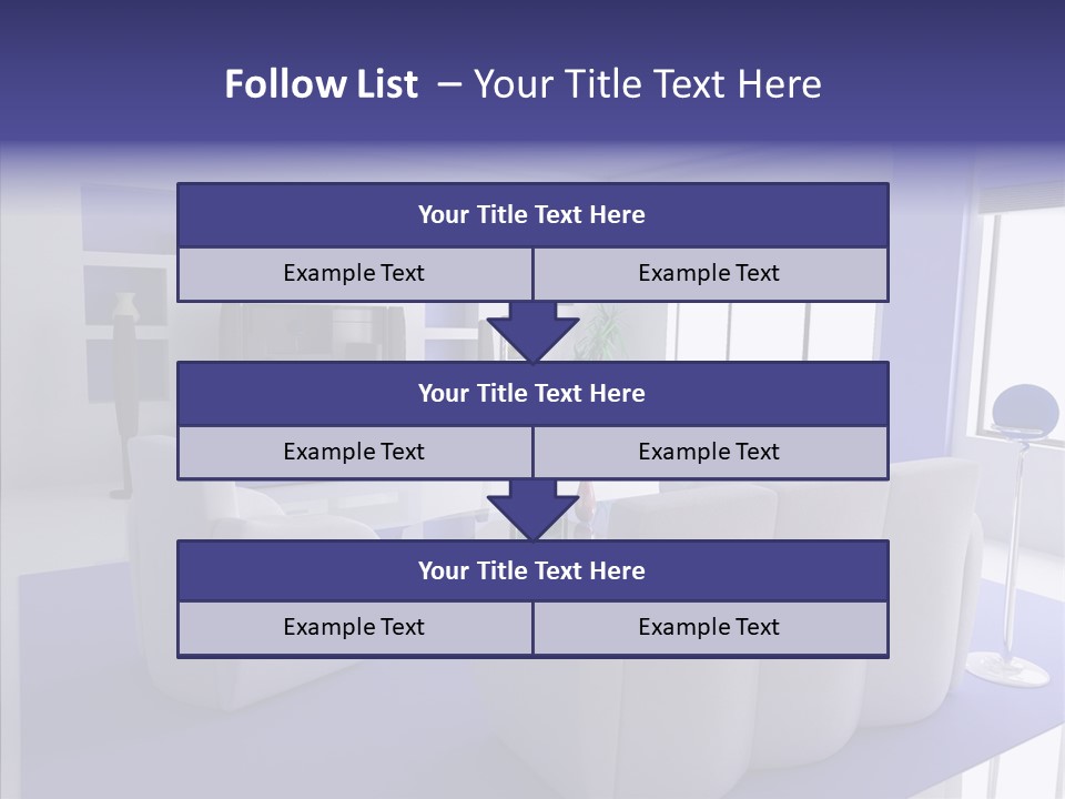 Decor Lifestyle Armchair PowerPoint Template