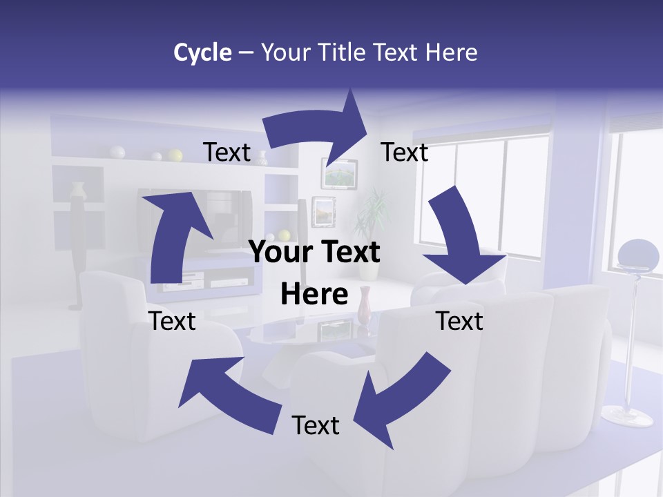 Decor Lifestyle Armchair PowerPoint Template