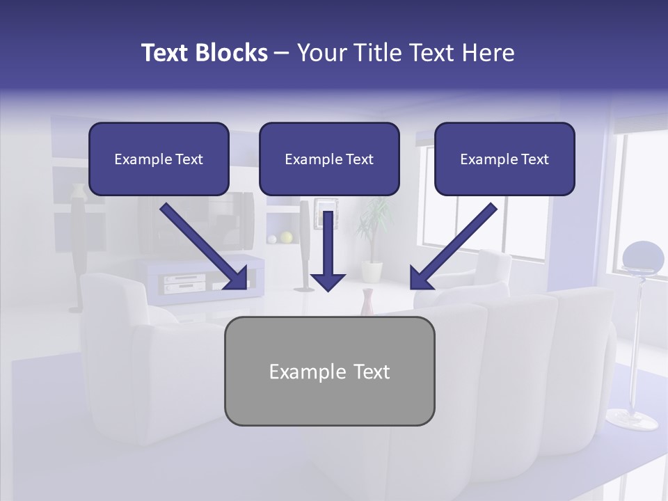 Decor Lifestyle Armchair PowerPoint Template