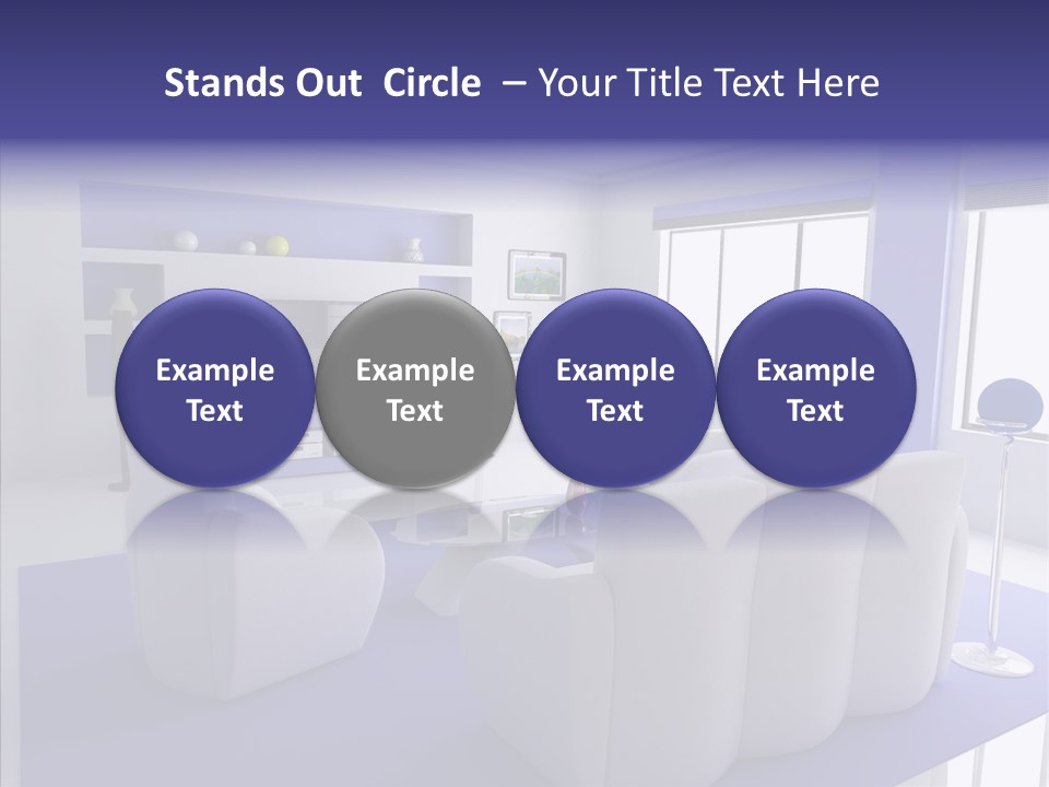 Decor Lifestyle Armchair PowerPoint Template