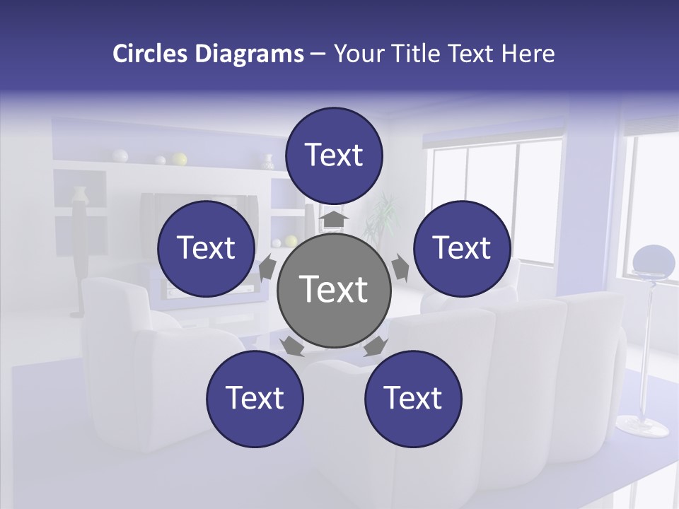 Decor Lifestyle Armchair PowerPoint Template