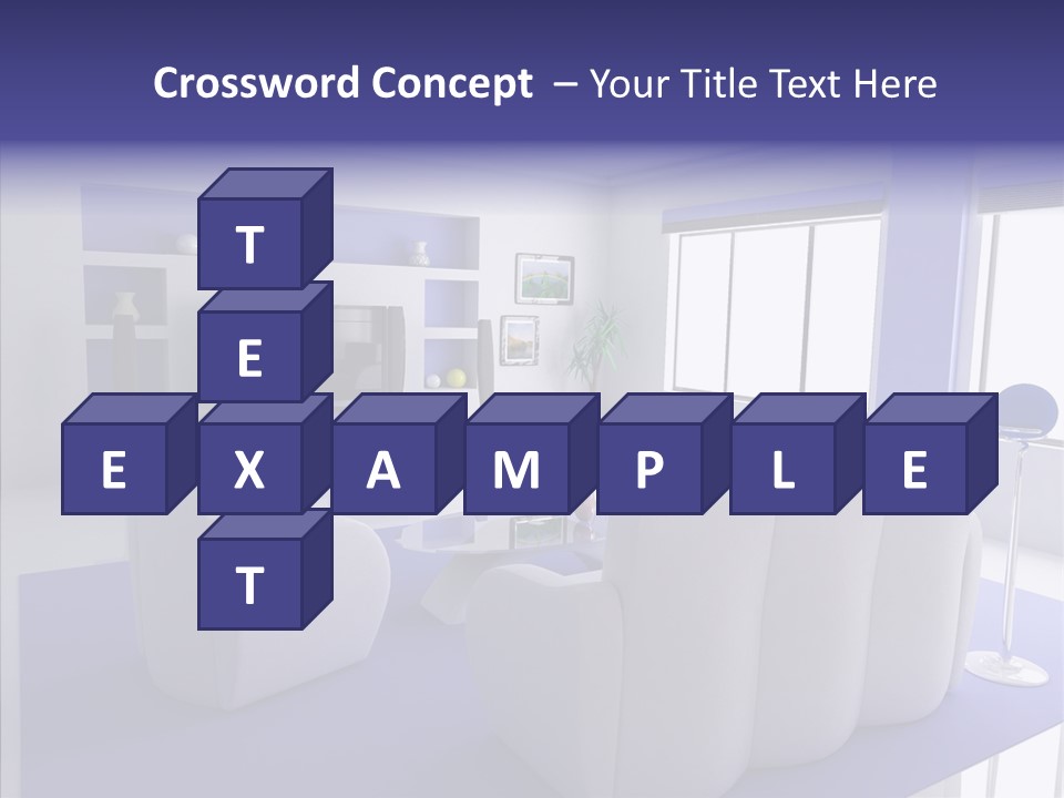 Decor Lifestyle Armchair PowerPoint Template