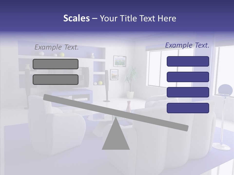 Decor Lifestyle Armchair PowerPoint Template