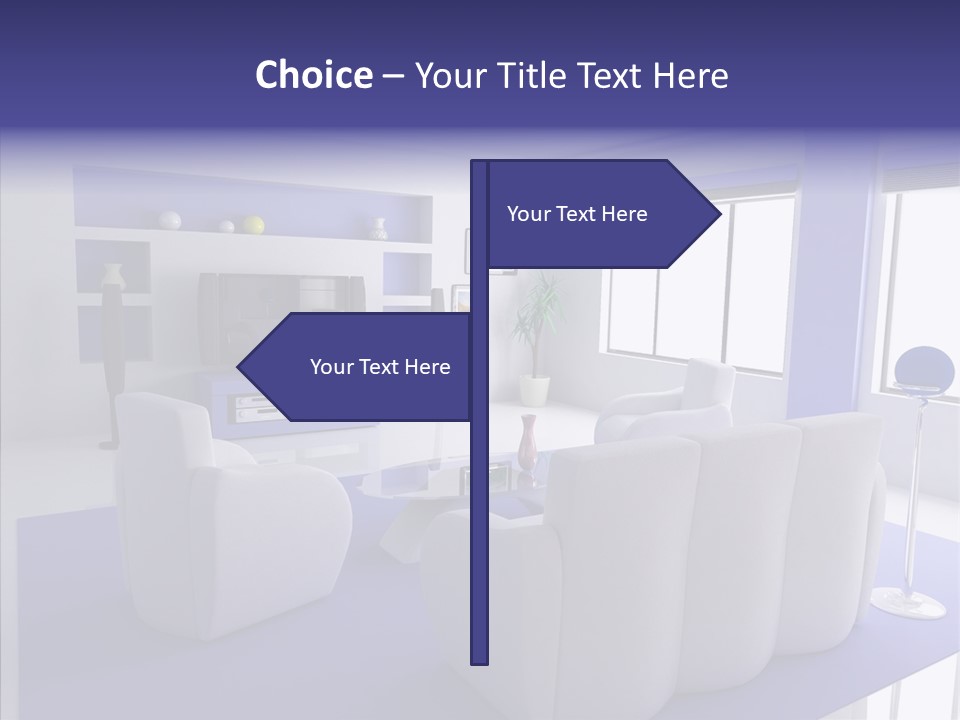 Decor Lifestyle Armchair PowerPoint Template