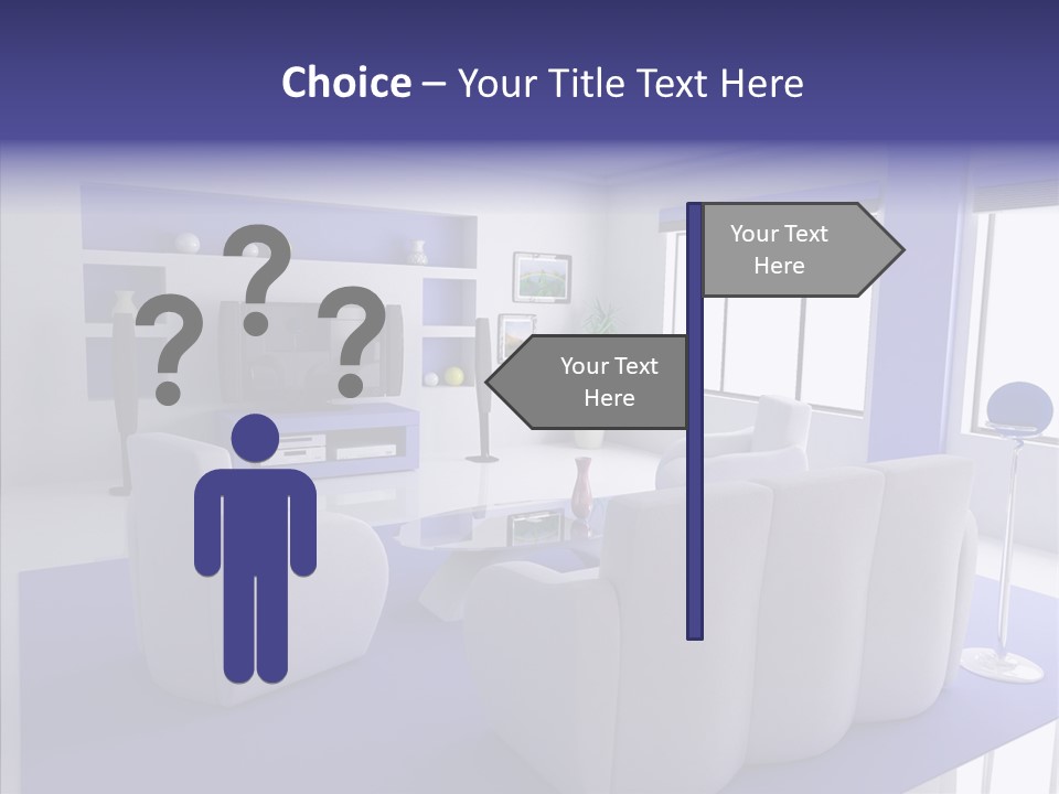 Decor Lifestyle Armchair PowerPoint Template