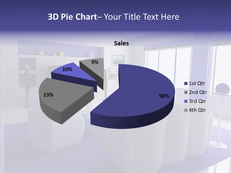Decor Lifestyle Armchair PowerPoint Template