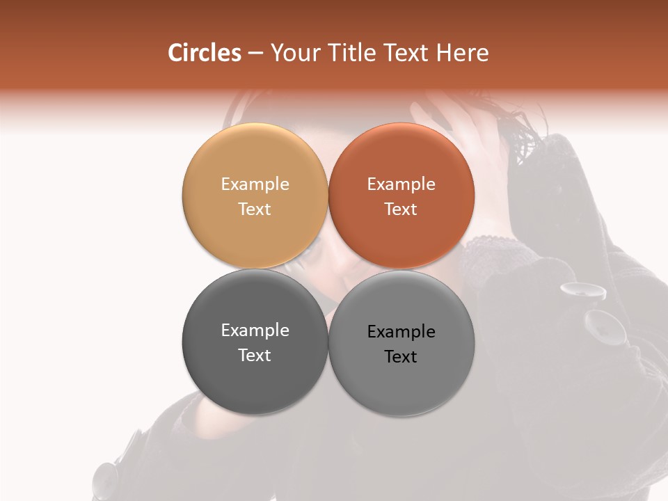 Female Woman Music PowerPoint Template