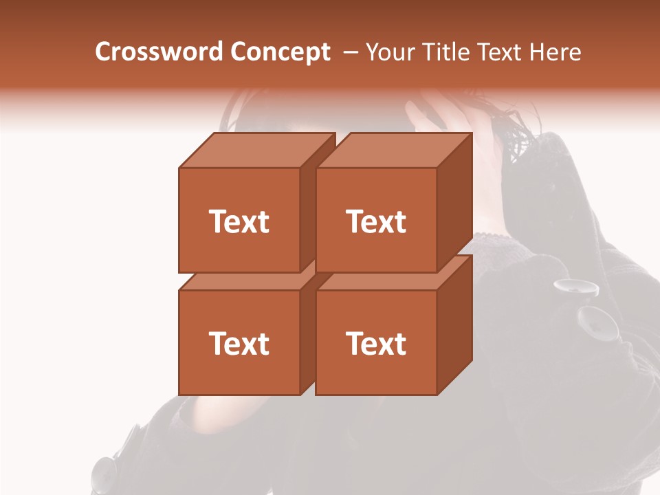 Female Woman Music PowerPoint Template