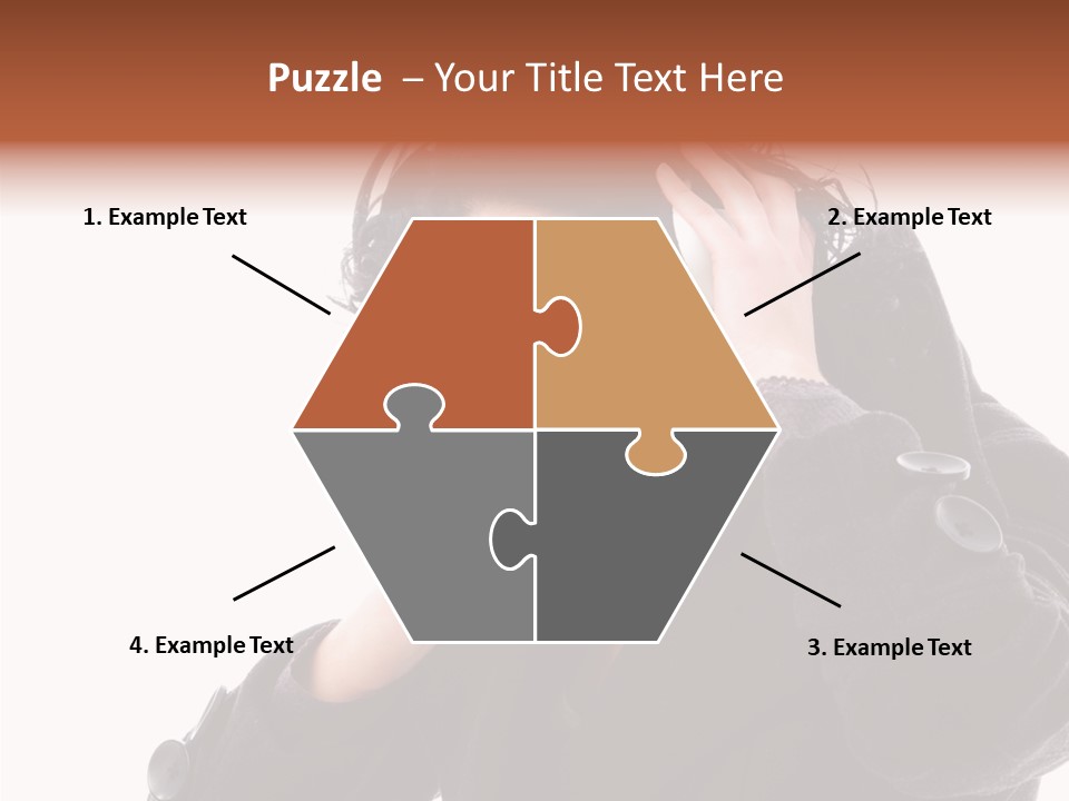 Female Woman Music PowerPoint Template