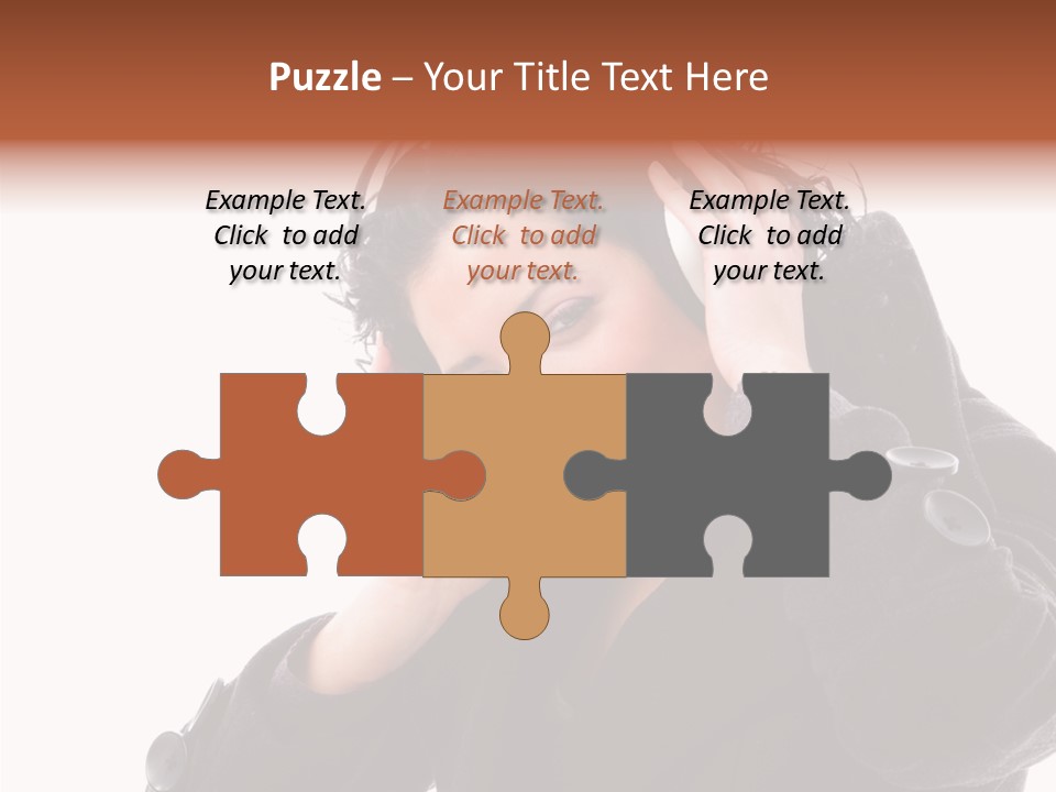 Female Woman Music PowerPoint Template