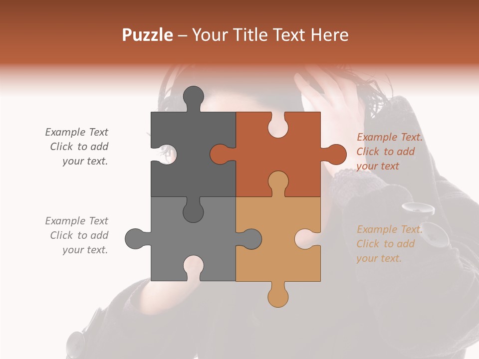 Female Woman Music PowerPoint Template