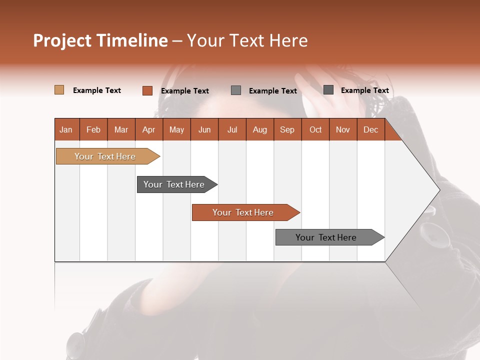 Female Woman Music PowerPoint Template