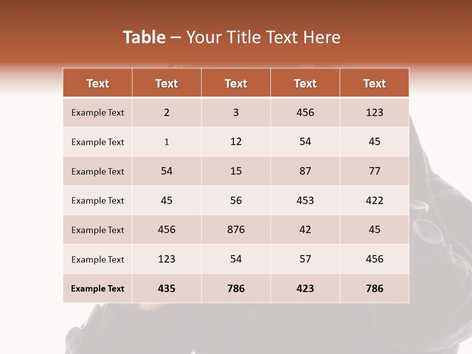 Female Woman Music PowerPoint Template