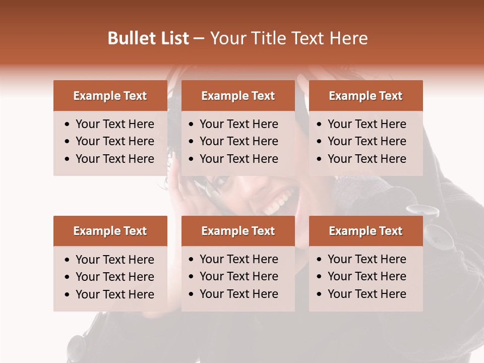 Female Woman Music PowerPoint Template