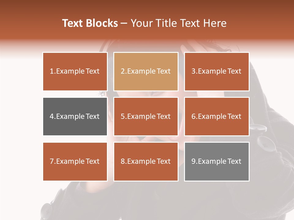 Female Woman Music PowerPoint Template