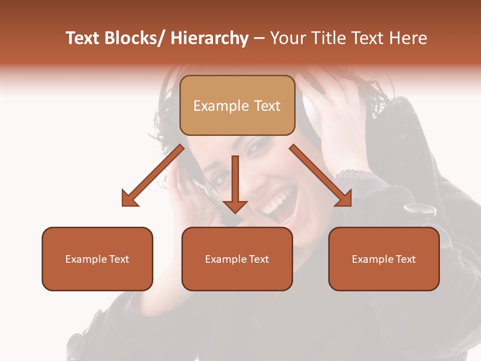 Female Woman Music PowerPoint Template