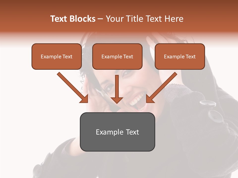Female Woman Music PowerPoint Template