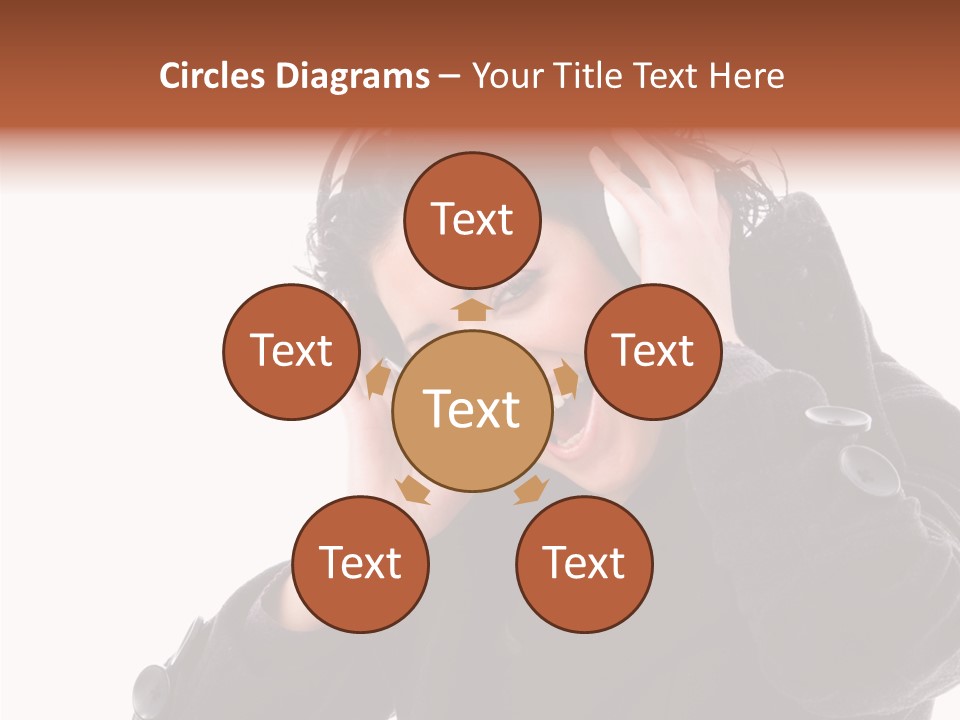 Female Woman Music PowerPoint Template