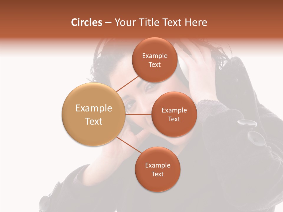 Female Woman Music PowerPoint Template